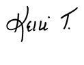 Kelli's signature